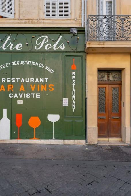 Superbe Appart, Central, Petit Balcon & Vue Place Marsilia Exterior foto