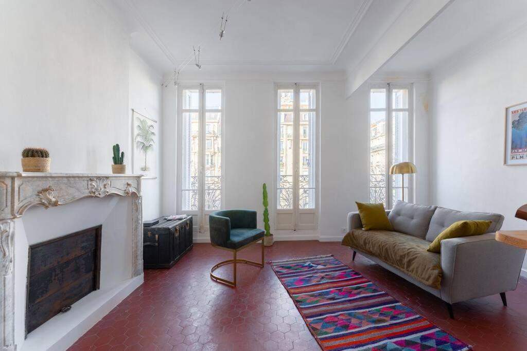 Superbe Appart, Central, Petit Balcon & Vue Place Marsilia Exterior foto