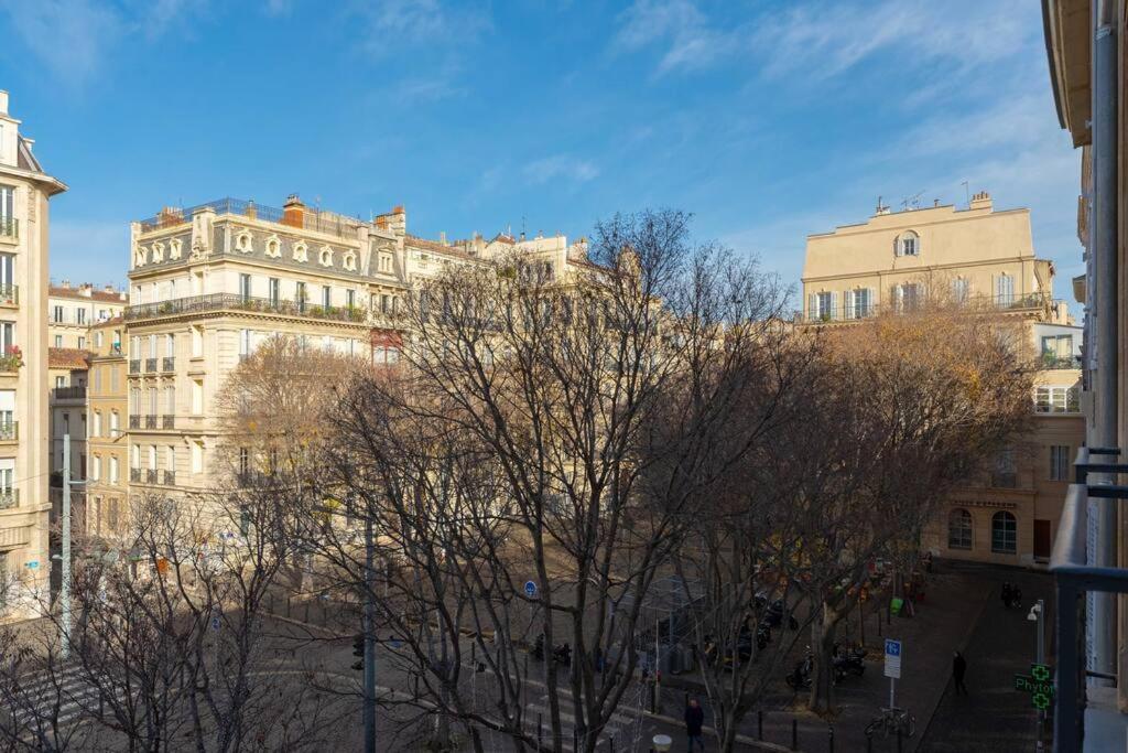 Superbe Appart, Central, Petit Balcon & Vue Place Marsilia Exterior foto