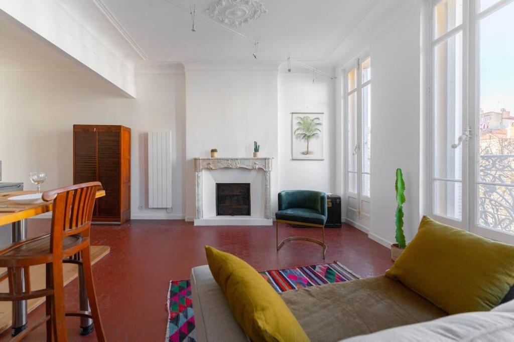 Superbe Appart, Central, Petit Balcon & Vue Place Marsilia Exterior foto